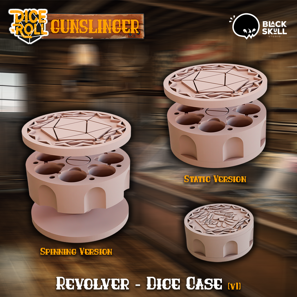 Dice n Roll - Gunslinger - Revolver